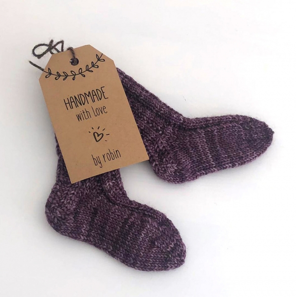 ALfA Kleidung – Babysocken Handmade by Robin